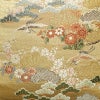 袋帯 六通柄 良品 フォーマル用 正絹 古典柄 金糸 帯 松 黄・黄土色_画像2