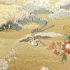 袋帯 六通柄 良品 フォーマル用 正絹 古典柄 金糸 帯 松 黄・黄土色_画像5