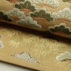 袋帯 六通柄 良品 フォーマル用 正絹 古典柄 金糸 帯 松 黄・黄土色_画像7
