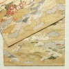 袋帯 六通柄 良品 フォーマル用 正絹 古典柄 金糸 帯 松 黄・黄土色_画像14