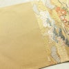 袋帯 六通柄 良品 フォーマル用 正絹 古典柄 金糸 帯 松 黄・黄土色_画像17