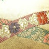 袋帯 六通柄 フォーマル用 正絹 松 菊 紅葉 古典柄 箔 帯 金・銀_画像4