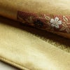 袋帯 六通柄 フォーマル用 正絹 松 菊 紅葉 古典柄 箔 帯 金・銀_画像7