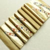 袋帯 六通柄 フォーマル用 正絹 松 菊 紅葉 古典柄 箔 帯 金・銀_画像18