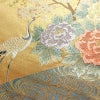 袋帯 本金箔 琳派春秋文 六通柄 良品 フォーマル用 正絹 古典柄 箔 金糸 帯 金・銀_画像3