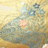 袋帯 本金箔 琳派春秋文 六通柄 良品 フォーマル用 正絹 古典柄 箔 金糸 帯 金・銀_画像5
