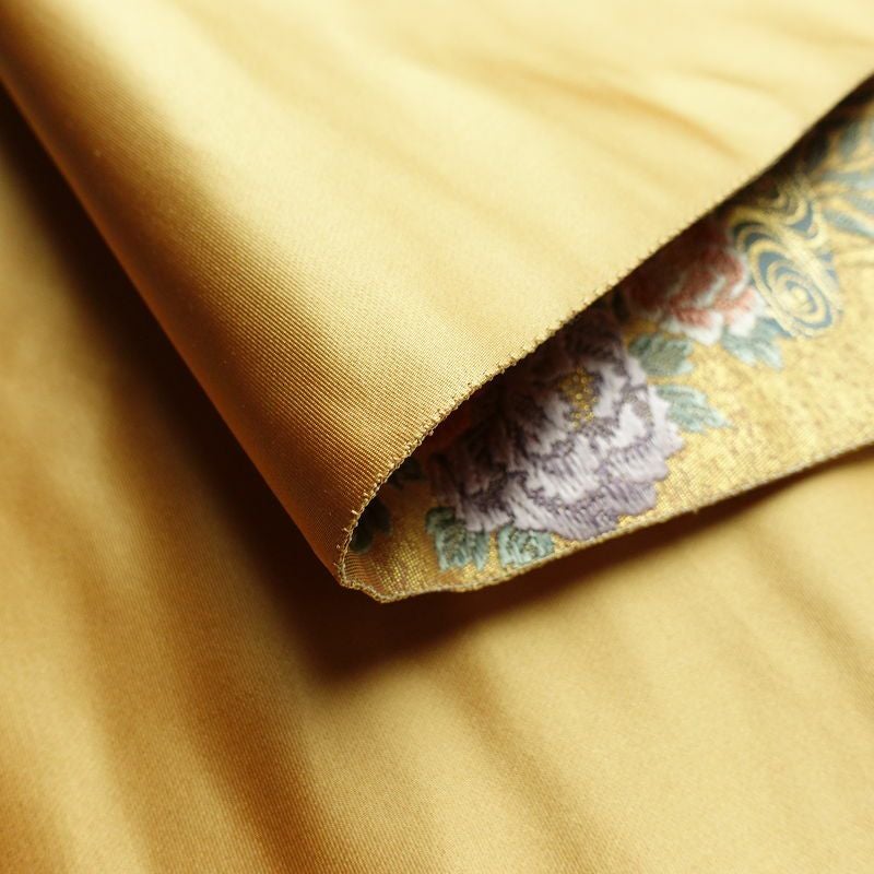 袋帯 本金箔 琳派春秋文 六通柄 良品 フォーマル用 正絹 古典柄 箔 金糸 帯 金・銀_画像10