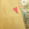 袋帯 本金箔 琳派春秋文 六通柄 良品 フォーマル用 正絹 古典柄 箔 金糸 帯 金・銀_画像17