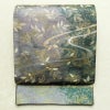 袋帯 六通柄 美品 フォーマル用 正絹 木の葉・植物柄 箔 金糸 銀糸 帯 多色使い_画像1