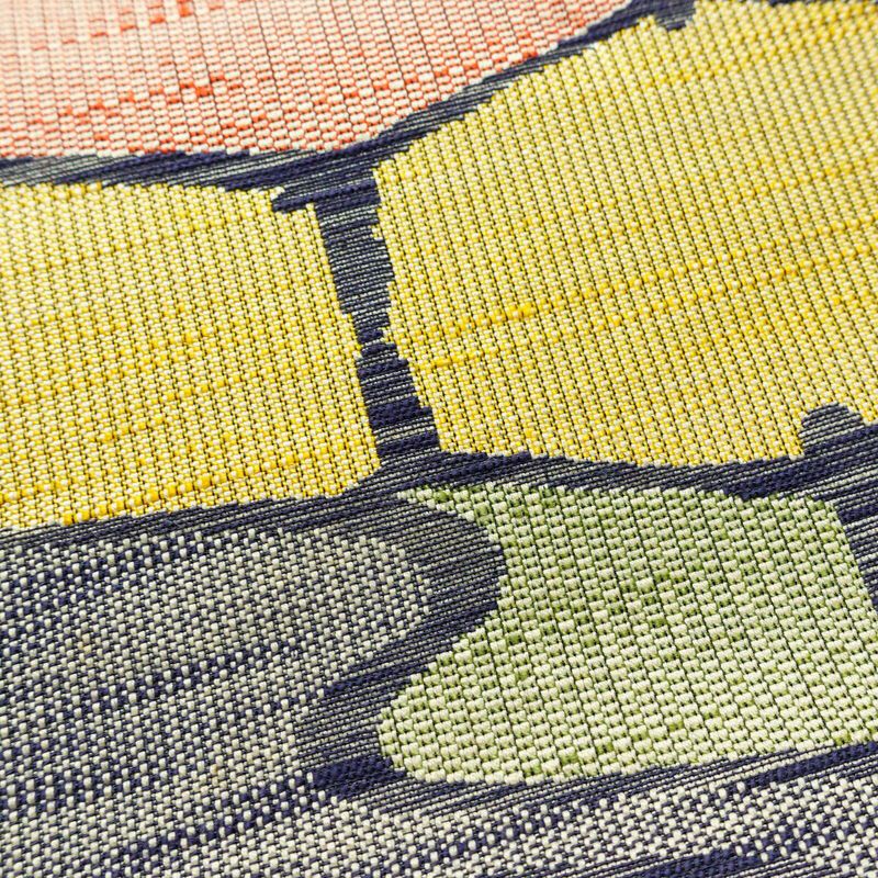 名古屋帯 全通柄 正絹 古典柄 通し仕立て 帯 多色使い_画像3