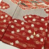 訪問着 金駒刺繍 正絹 古典柄 袷仕立て 身丈151cm 裄丈63.5cm 箔 刺繍 金彩 フォーマル 着物 赤・朱_画像13