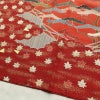 訪問着 金駒刺繍 正絹 古典柄 袷仕立て 身丈151cm 裄丈63.5cm 箔 刺繍 金彩 フォーマル 着物 赤・朱_画像14