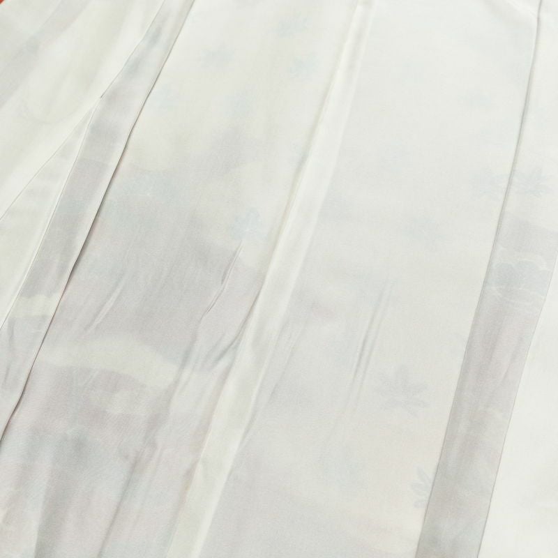 訪問着 金駒刺繍 正絹 古典柄 袷仕立て 身丈151cm 裄丈63.5cm 箔 刺繍 金彩 フォーマル 着物 赤・朱_画像20