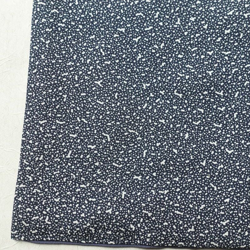 小紋 正絹 その他の柄 袷仕立て 身丈151.5cm 裄丈63cm 着物 青・紺_画像12