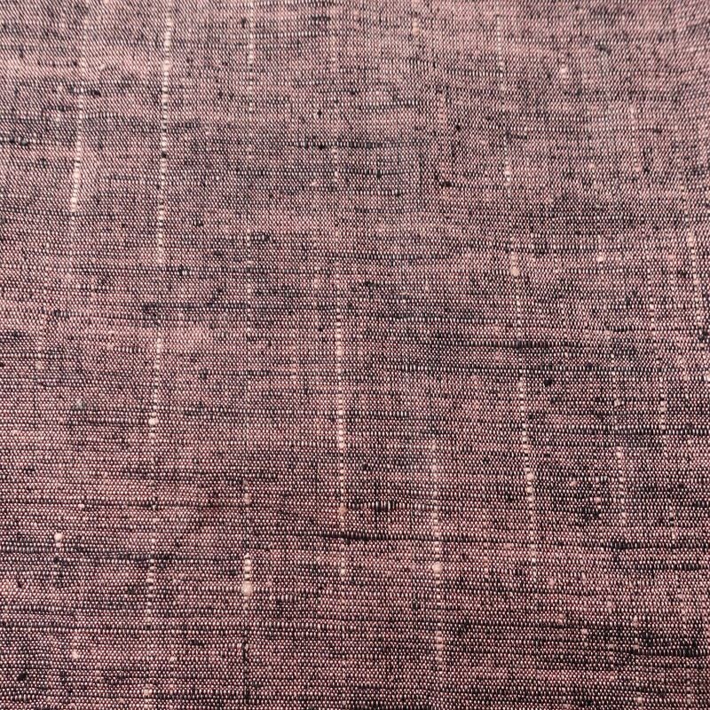 単衣 紬 紬着物 良品 正絹 その他の柄 単衣仕立て 身丈151.5cm 裄丈64cm シンプル 着物 紬地 カジュアル 紫・藤色_画像7