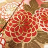 振袖 良品 金駒刺繍 綸子 正絹 古典柄 袷仕立て 身丈153.5cm 裄丈63cm 箔 金彩 フォーマル 着物 成人式 二十歳 松 菊 菖蒲 赤・朱_画像7