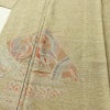 付け下げ スワトウ刺繍 相良刺繍 正絹 幾何学柄・抽象柄 袷仕立て 身丈159.5cm 裄丈65cm 刺繍 フォーマル 着物 紬地 黄・黄土色_画像5