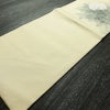 名古屋帯 なごや帯 太鼓柄 正絹 花柄 名古屋仕立て 金彩 帯 手描き クリーム_画像9