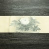 名古屋帯 なごや帯 太鼓柄 正絹 花柄 名古屋仕立て 金彩 帯 手描き クリーム_画像13
