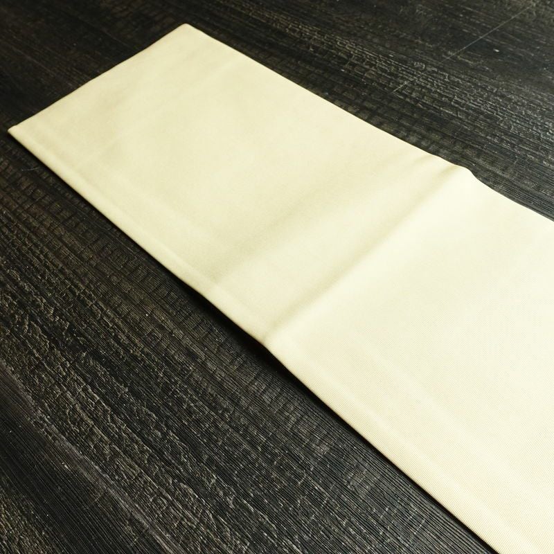 名古屋帯 なごや帯 太鼓柄 正絹 花柄 名古屋仕立て 金彩 帯 手描き クリーム_画像16