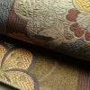 袋帯 六通柄 良品 フォーマル用 正絹 花柄 箔 金糸 帯 入学式 卒業式 結婚式 桜 くすみカラー 多色使い_画像8