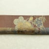 袋帯 六通柄 良品 フォーマル用 正絹 花柄 箔 金糸 帯 入学式 卒業式 結婚式 桜 くすみカラー 多色使い_画像16