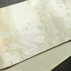 袋帯 六通柄 フォーマル用 正絹 木の葉・植物柄 箔 帯 入学式 卒業式 結婚式 金・銀_画像11