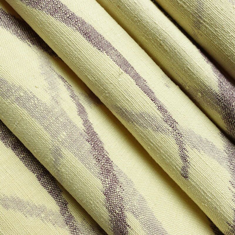 名古屋帯 全通柄 正絹 木の葉・植物柄 松葉仕立て 帯 紬地 芝 クリーム_画像21