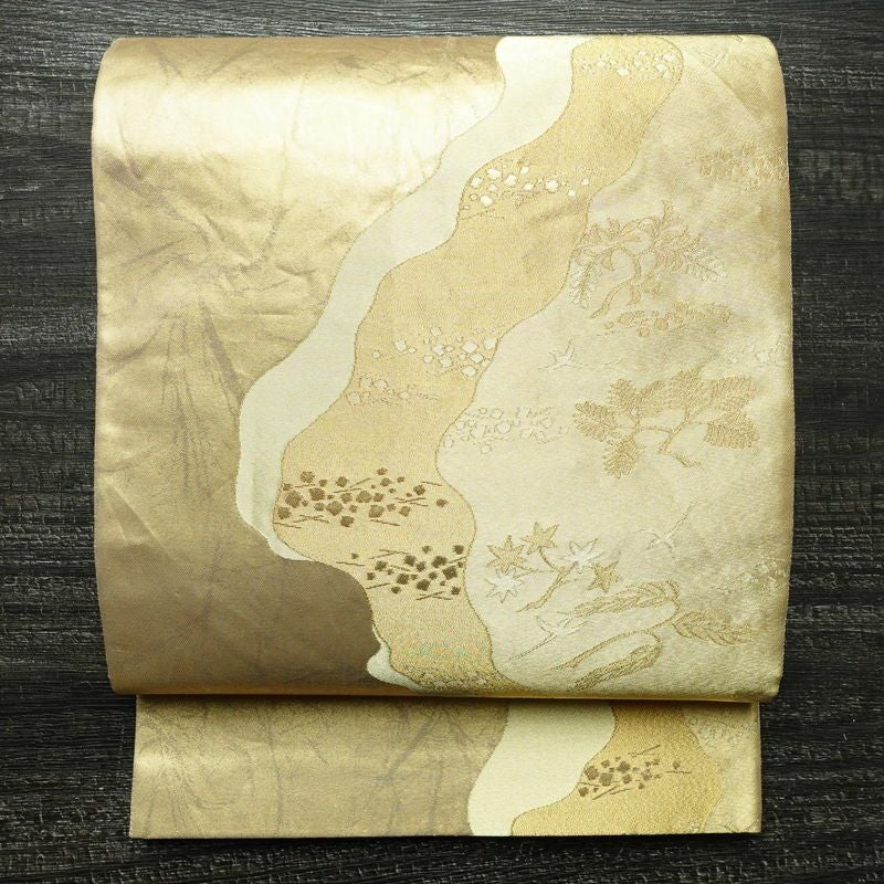 美品♥️佐賀錦 六通袋帯 「雲取文様」リバーシブル 【公式通販】