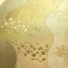 袋帯 六通柄 フォーマル用 正絹 木の葉・植物柄 箔 帯 入学式 卒業式 結婚式 金・銀_画像3