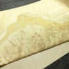 袋帯 六通柄 フォーマル用 正絹 木の葉・植物柄 箔 帯 入学式 卒業式 結婚式 金・銀_画像10