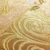 袋帯 プラチナ箔 六通柄 美品 フォーマル用 正絹 花柄 箔 金通し 金糸 帯 入学式 卒業式 結婚式 ピンク_画像9