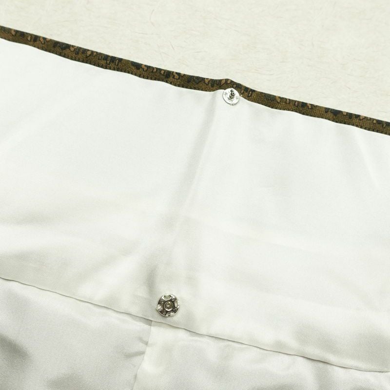 小紋 良品 縮緬 総柄 正絹 縞柄・線柄 袷仕立て 身丈154cm 裄丈64cm 着物 緑・うぐいす色_画像20