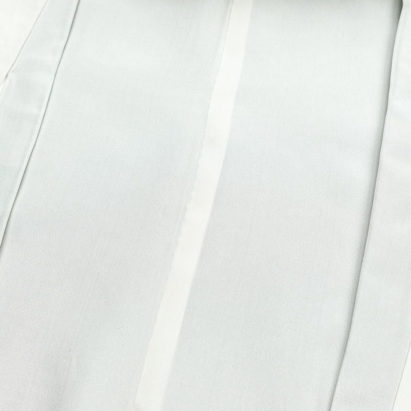 本場大島紬 大島紬 美品 古代染色純泥染 伝統的工芸品 証紙あり しつけ糸付き 正絹 花柄 袷仕立て 身丈152cm 裄丈65cm 着物 茶_画像17