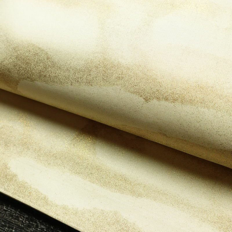 袋帯 太鼓柄 フォーマル用 正絹 その他の柄 箔 刺繍 帯 器 お茶会 クリーム_画像6