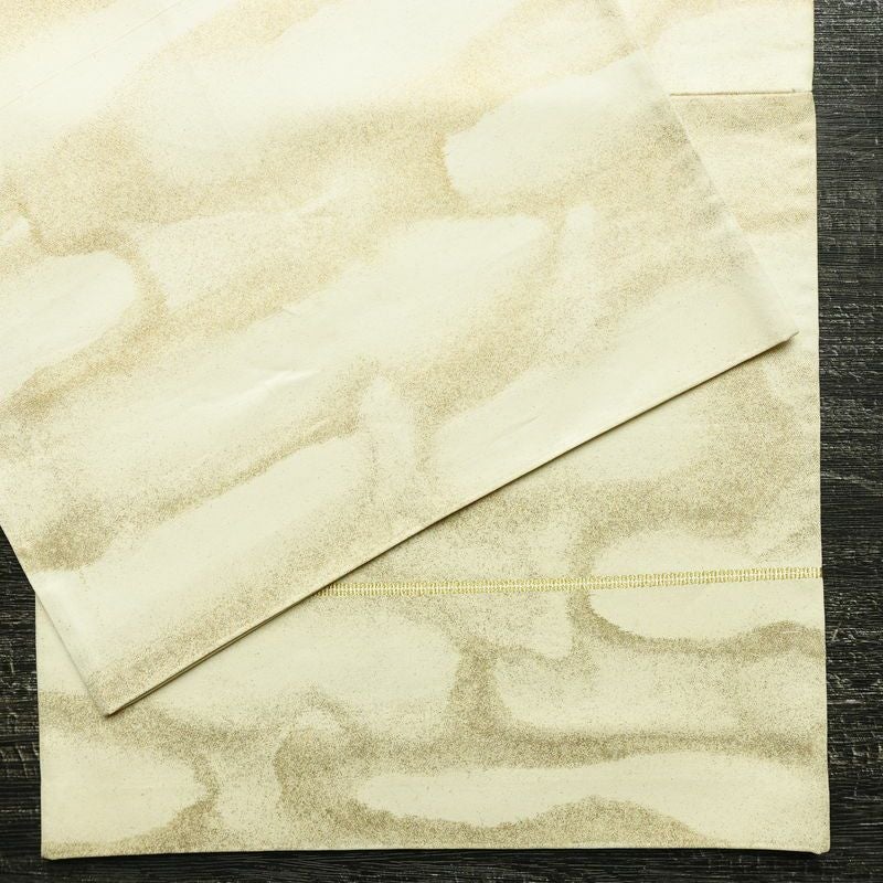 袋帯 太鼓柄 フォーマル用 正絹 その他の柄 箔 刺繍 帯 器 お茶会 クリーム_画像12