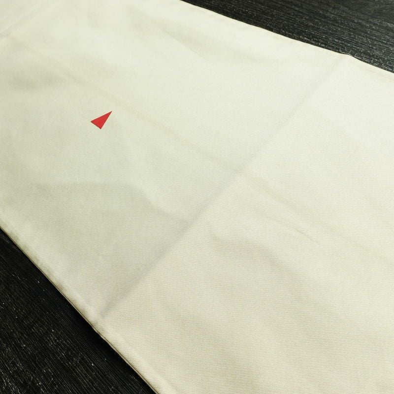 袋帯 太鼓柄 フォーマル用 正絹 その他の柄 箔 刺繍 帯 器 お茶会 クリーム_画像17