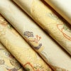 袋帯 銘明錦 六通柄 フォーマル用 正絹 古典柄 箔 金通し 帯 入学式 御所車 扇子 卒業式 結婚式 ベージュ_画像21