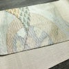 袋帯 すくい織 太鼓柄 良品 夏用 フォーマル用 正絹 幾何学柄・抽象柄 帯 金・銀_画像11
