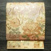 袋帯 六通柄 フォーマル用 正絹 花柄 箔 帯 入学式 卒業式 結婚式 金・銀_画像1