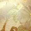 袋帯 六通柄 フォーマル用 正絹 花柄 箔 帯 入学式 卒業式 結婚式 金・銀_画像5