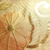 袋帯 六通柄 フォーマル用 正絹 花柄 箔 帯 入学式 卒業式 結婚式 金・銀_画像6