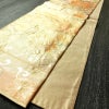 袋帯 六通柄 フォーマル用 正絹 花柄 箔 帯 入学式 卒業式 結婚式 金・銀_画像8