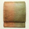 袋帯 全通柄 良品 フォーマル用 正絹 流水・波柄 箔 金糸 銀糸 帯 多色使い_画像1