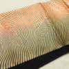袋帯 全通柄 良品 フォーマル用 正絹 流水・波柄 箔 金糸 銀糸 帯 多色使い_画像13