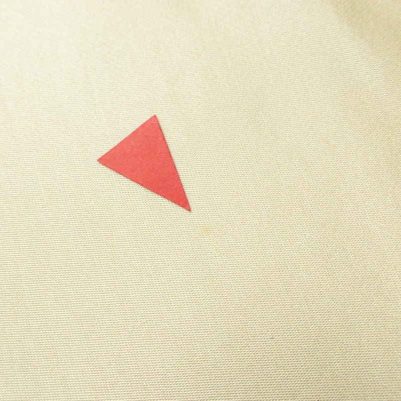 名古屋帯 太鼓柄 正絹 風景柄 名古屋仕立て 箔 帯 クリーム_画像18