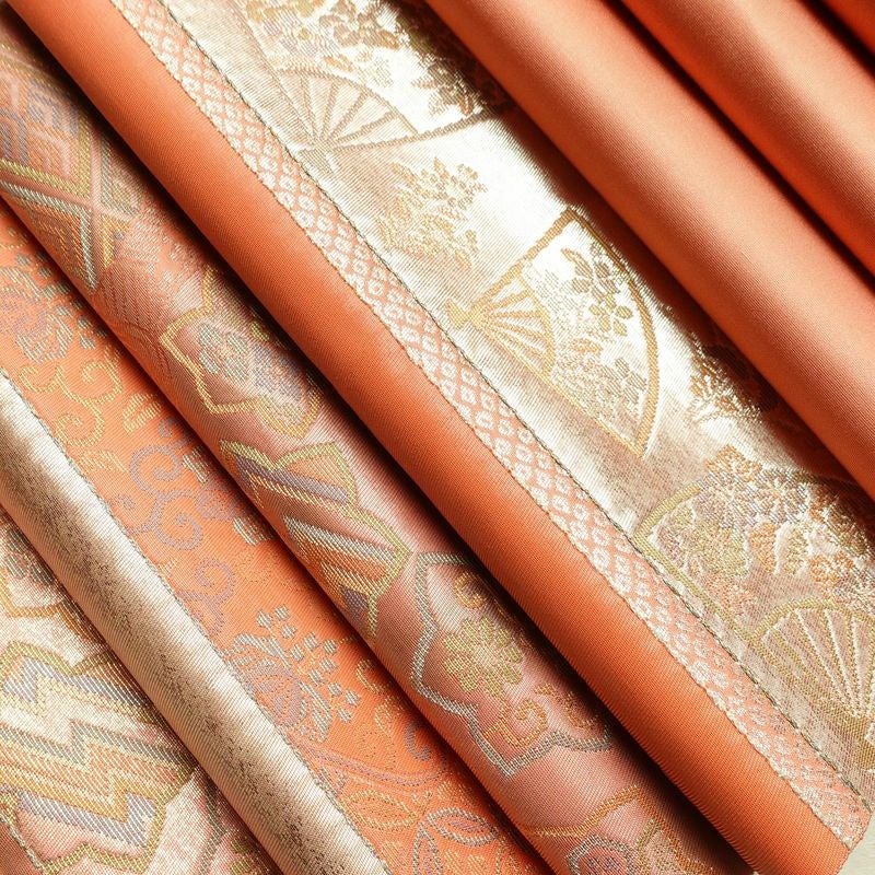 袋帯 六通柄 フォーマル用 正絹 縞柄・線柄 箔 金糸 帯 入学式 卒業式 結婚式 ピンク_画像19