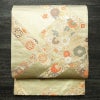 袋帯 六通柄 フォーマル用 正絹 古典柄 箔 金糸 帯 入学式 卒業式 結婚式 クリーム_画像1