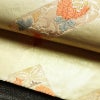 袋帯 六通柄 フォーマル用 正絹 古典柄 箔 金糸 帯 入学式 卒業式 結婚式 クリーム_画像8