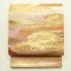 袋帯 六通柄 良品 フォーマル用 正絹 雲柄 箔 金糸 帯 ピンク_画像1